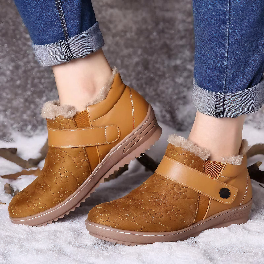 Faux Suede Winter Stiefeletten EB