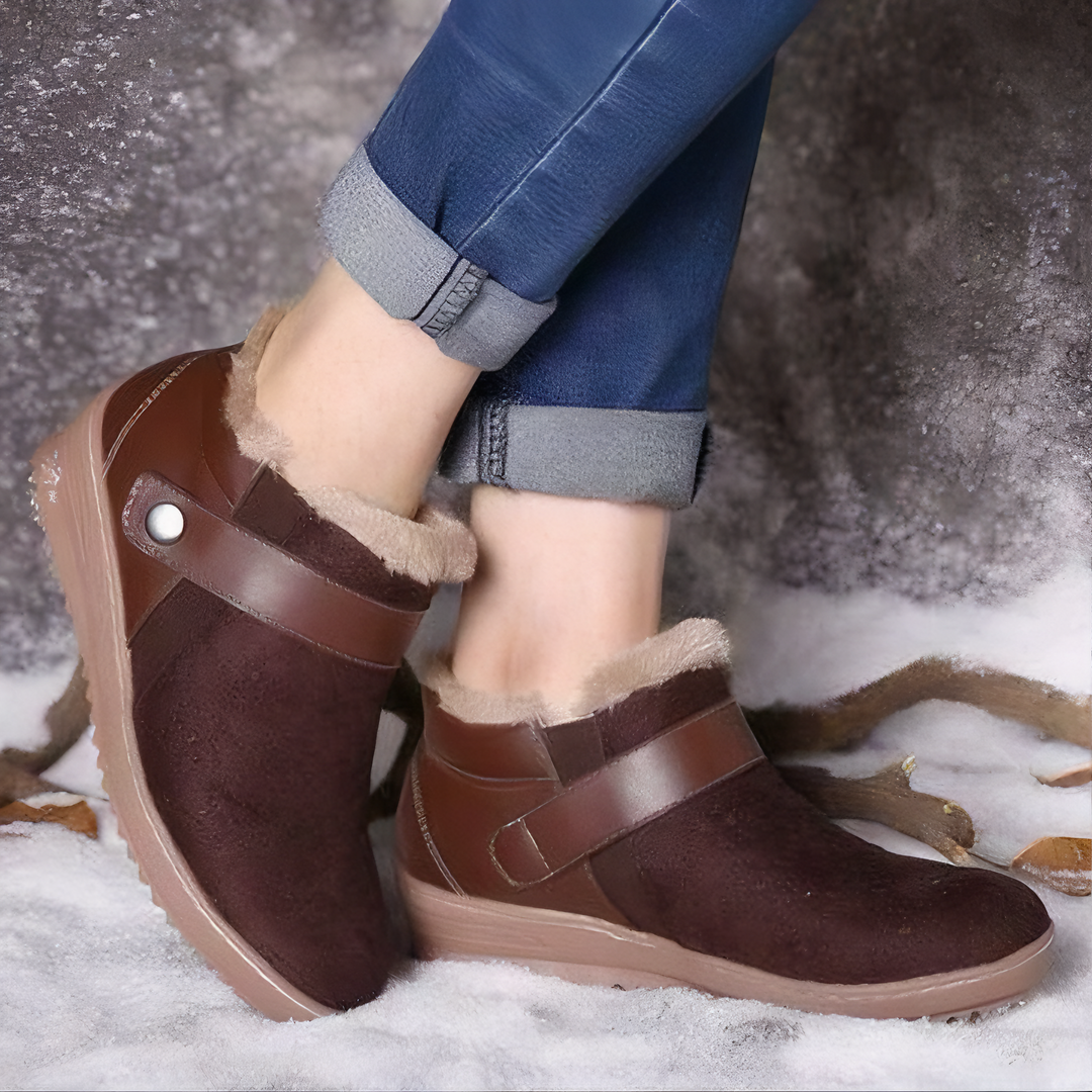 Faux Suede Winter Stiefeletten EB