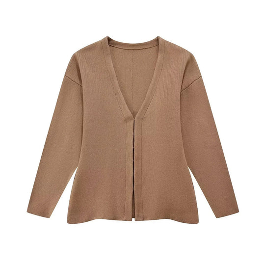 EB | Minimalistischer Strick-Cardigan