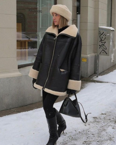 EB | Modische Lederjacke