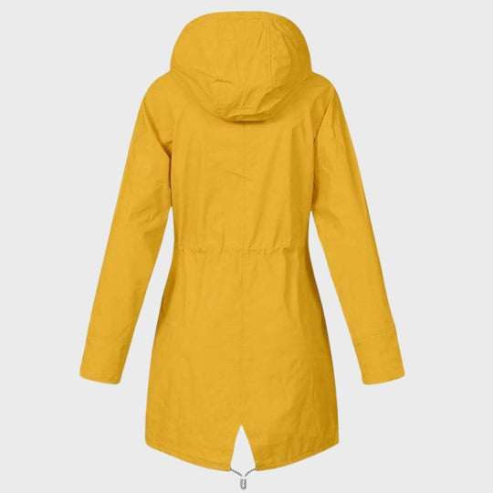 EB | Trendy Lange Regenjacke für Damen Carina