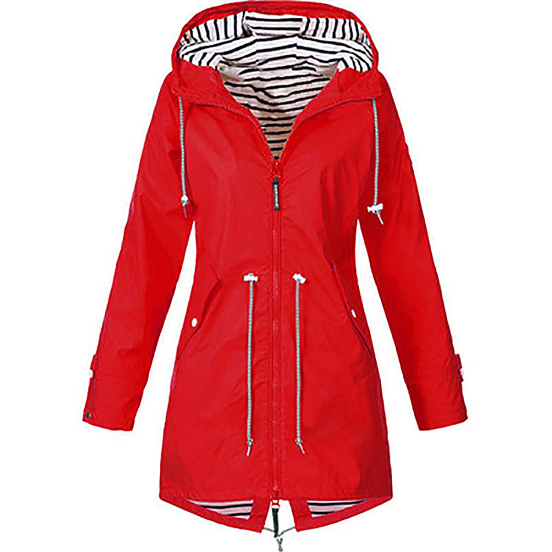 EB | Damen Wasserdichter Regenmantel