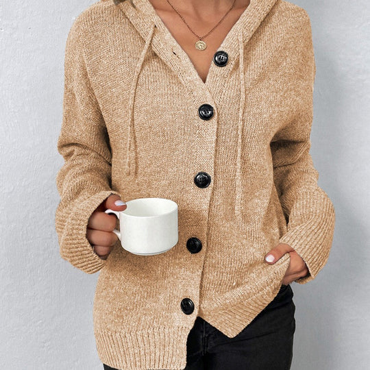 EB | Kapuzencardigan mit Kordelzug