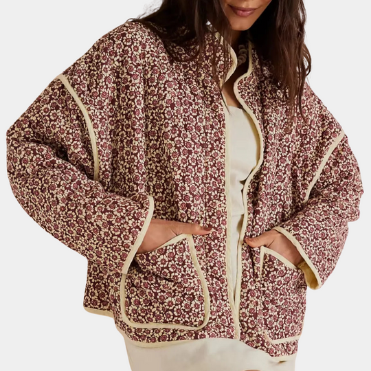 EB | Blumen Herbstjacke für Damen