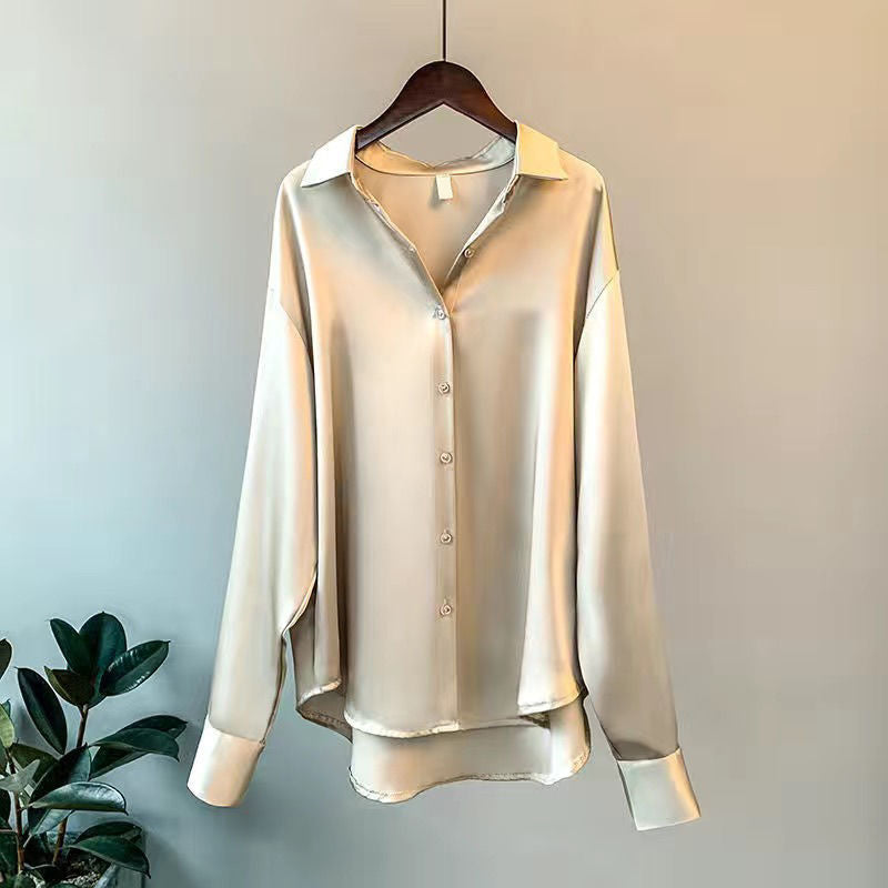 EB | Damen Bluse Aus Seide