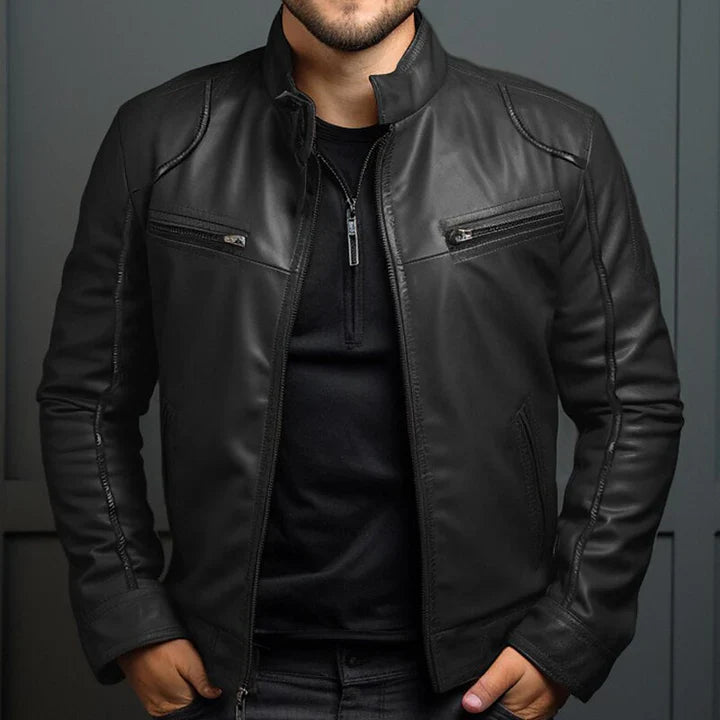EB | Vintage Leder Herrenjacke