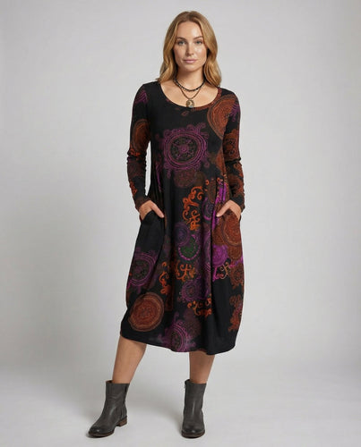 Lässiges Boho Kleid Damen | EB