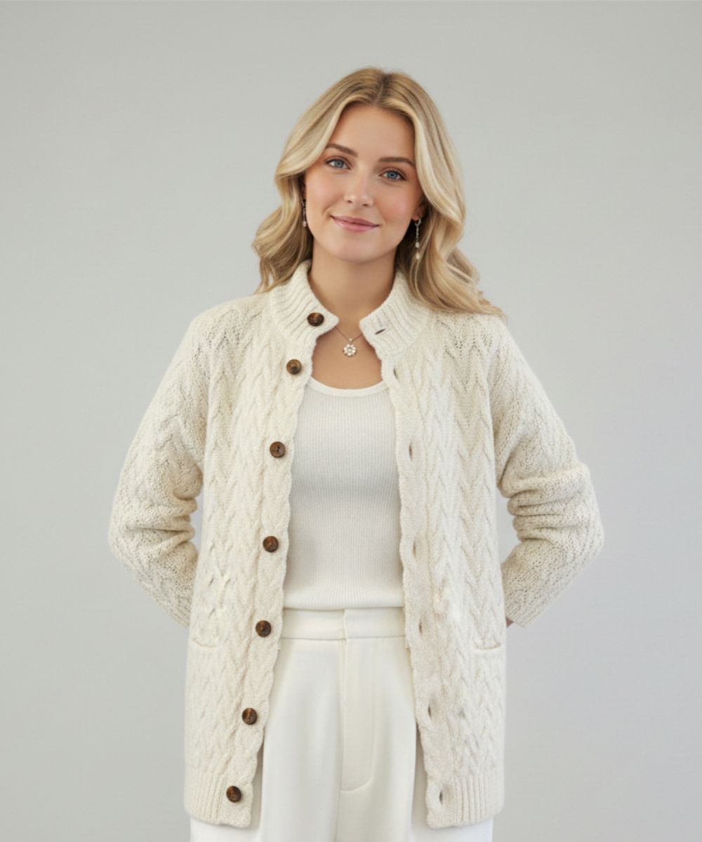 EB | Damen Cardigan Elegant und Lässig Komfort und Eleganz Im Alltag
