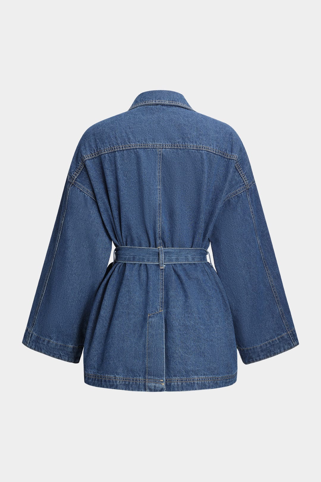 EB | Taillierte Denim Jacke Modern und Vielseitig