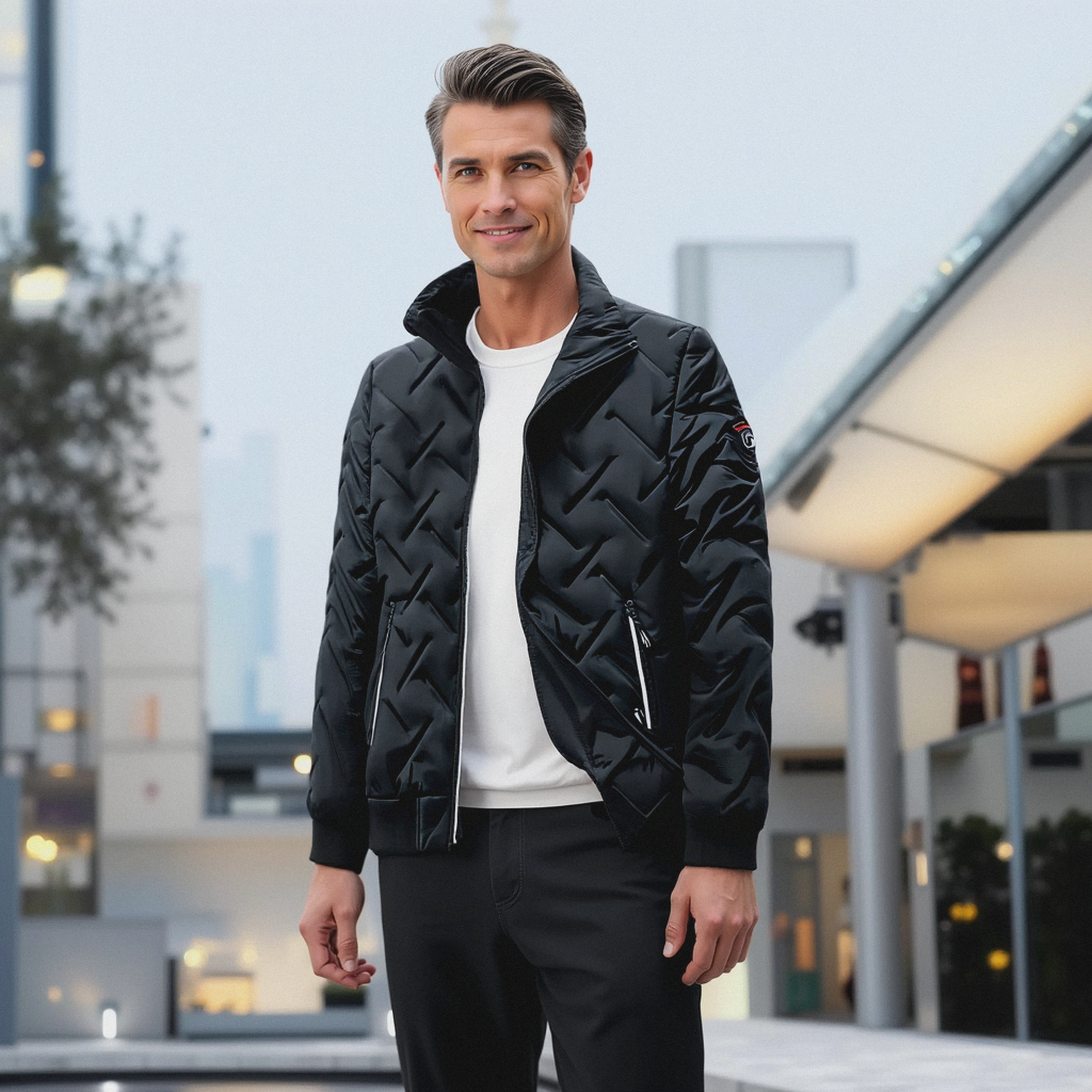 EB | Steppjacke Modern Casual - Stilvolle Übergangsjacke für Alltag & Freizeit