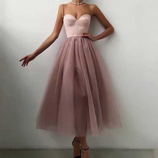 EB | Elegantes Tüll-Korsett-Abendkleid für Damen