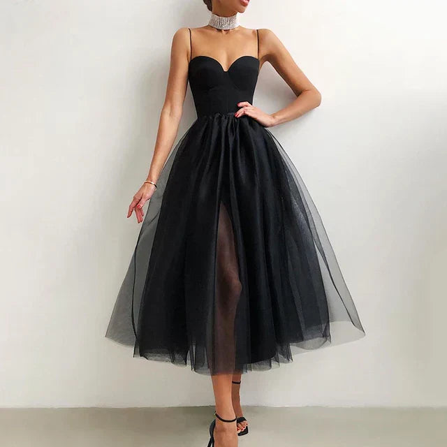 EB | Elegantes Tüll-Korsett-Abendkleid für Damen