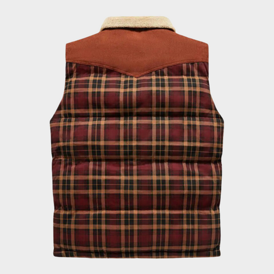 EB | Klassisch kariertes Herren Bodywarmer