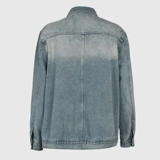 EB | Asymmetrische Jeansjacke