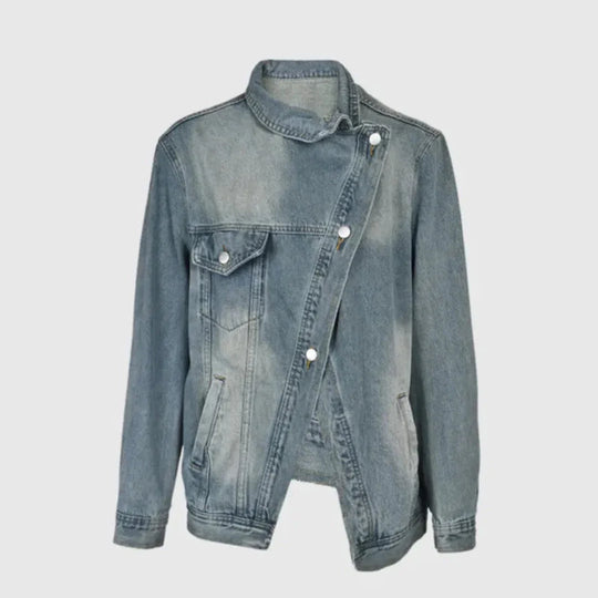 EB | Asymmetrische Jeansjacke