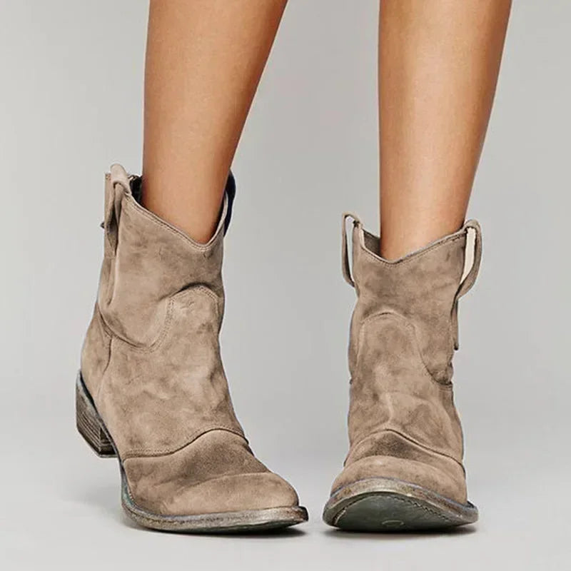EB | Vintage Cowboy-Stiefeletten für Damen