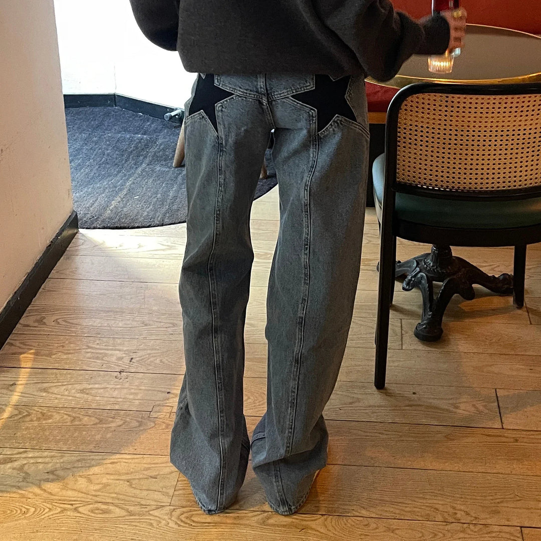 EB | Damen Jeans mit Sternmuster