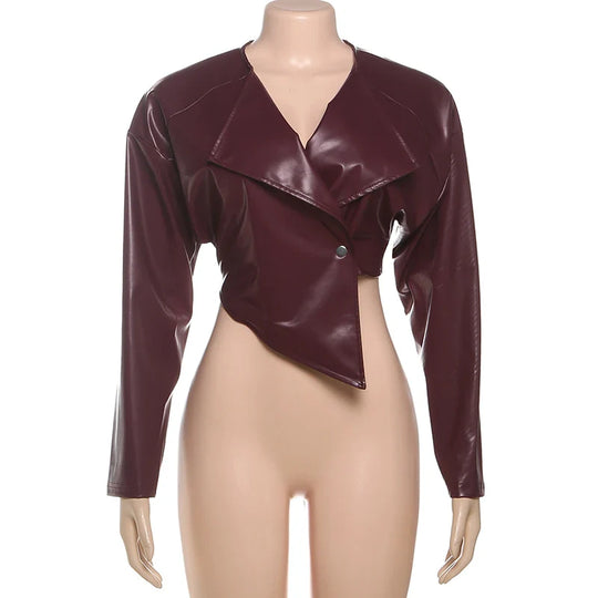 EB | Kunstleder Kurzjacke Damen