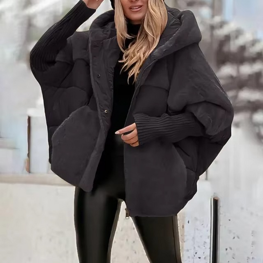 EB | Jacke Damen Gefüttert mit Kapuze, Lässige Passform