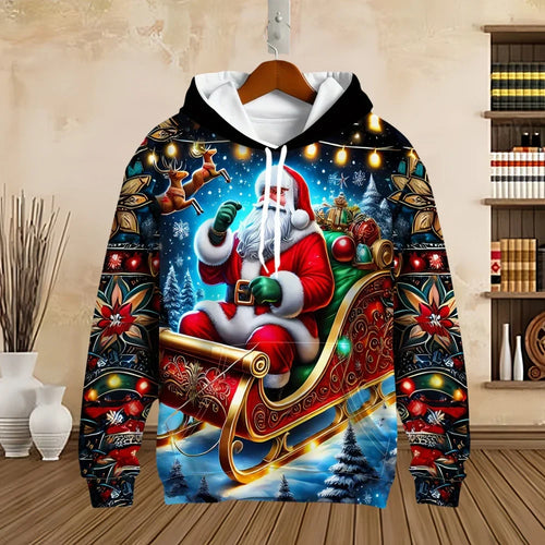 EB | Weihnachtspullover mit Druck - Bequemes & stilvolles Sweatshirt für die Feiertage