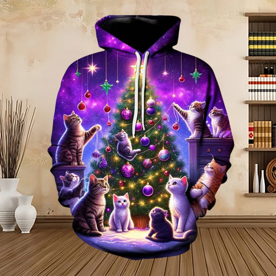 EB | Weihnachtspullover mit Druck - Bequemes & stilvolles Sweatshirt für die Feiertage