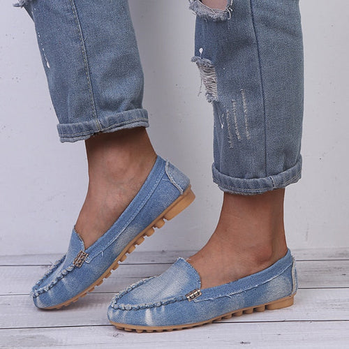 Damen flache Freizeitschuhe EB