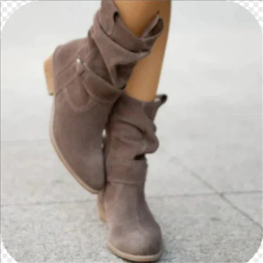 EB | Lässige Stiefel mit Niedrigem Absatz