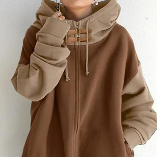 EB | Gemütlicher & Stilvoller Zweifarbiger Pullover