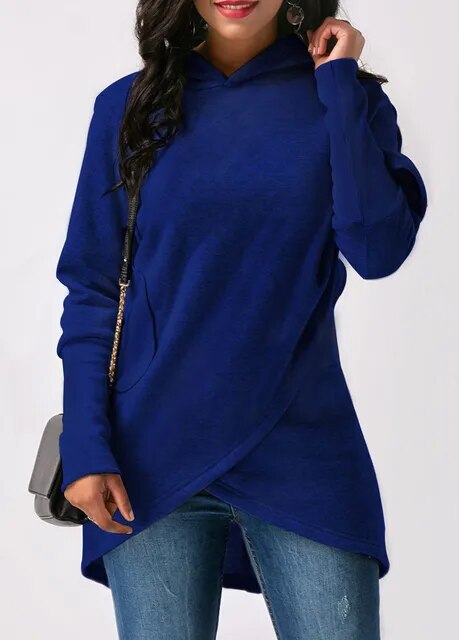 EB | Eleganter Pullover mit asymmetrischem Schnitt