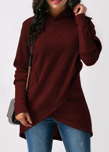 EB | Eleganter Pullover mit asymmetrischem Schnitt