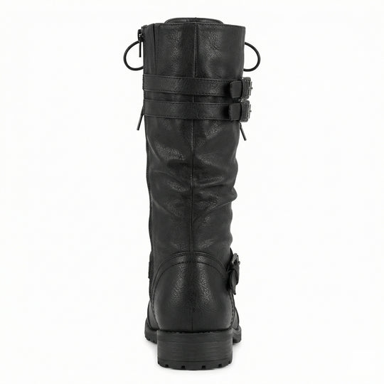 EB | Retro-Schnürstiefel mit Schnalle