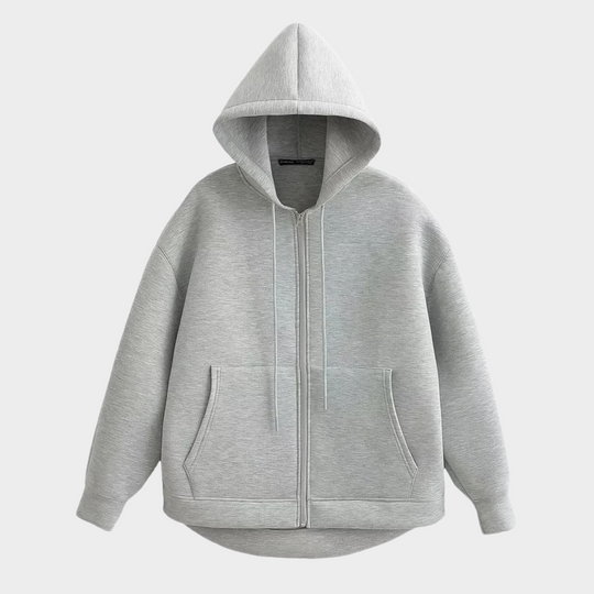 EB | Basic-Kapuzenjacke Aus Baumwolle