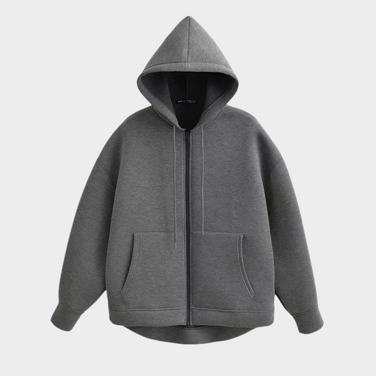 EB | Basic-Kapuzenjacke Aus Baumwolle