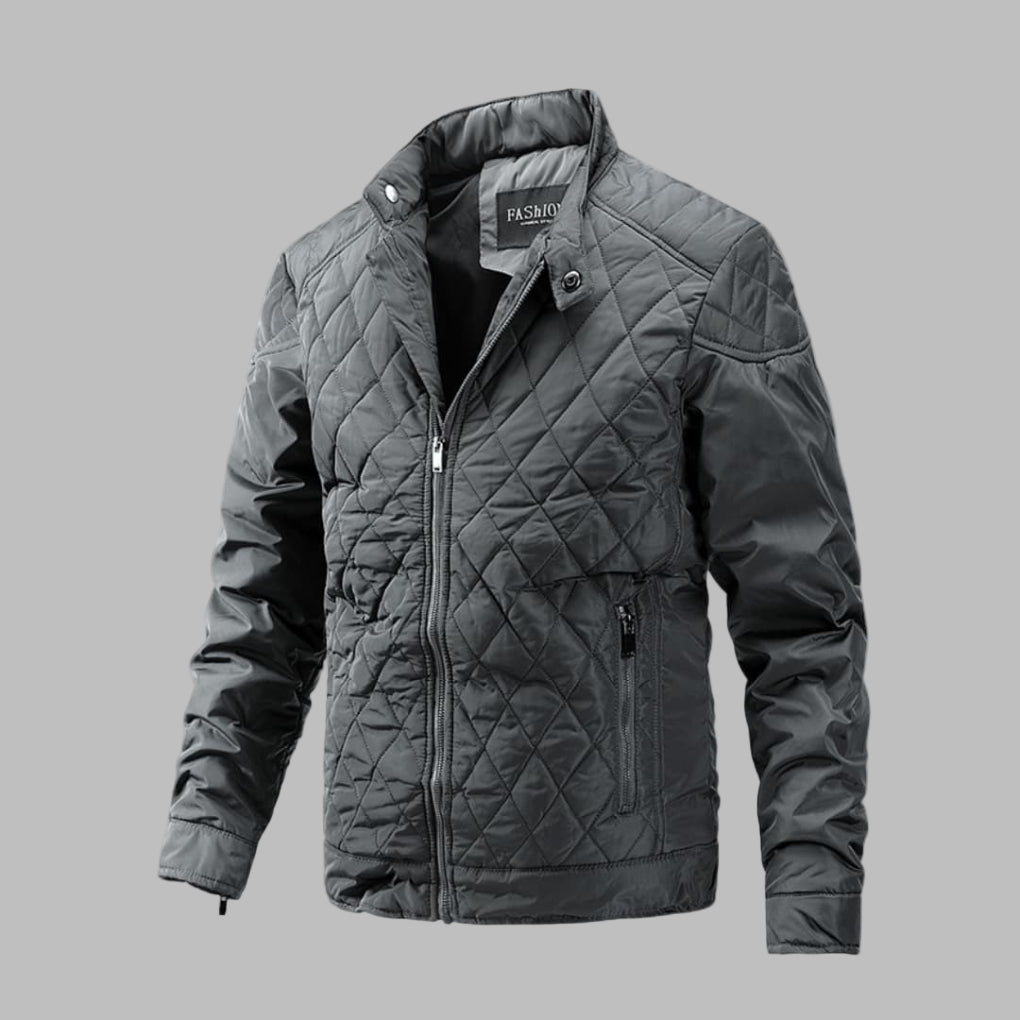 EB | Elegante Wattierte Jacke für Herren Im Übergangsstyle