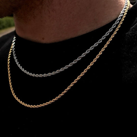 EB Stilvolle Herren-Halskette mit Kette