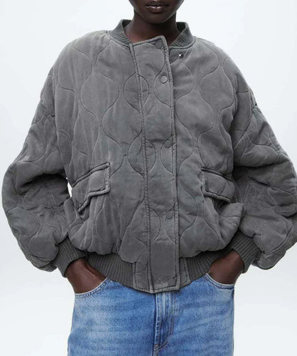 EB | Winter Steppjacke Locker Geschnittene