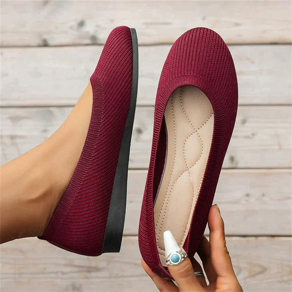 Rot orthopädische schlupfschuhe