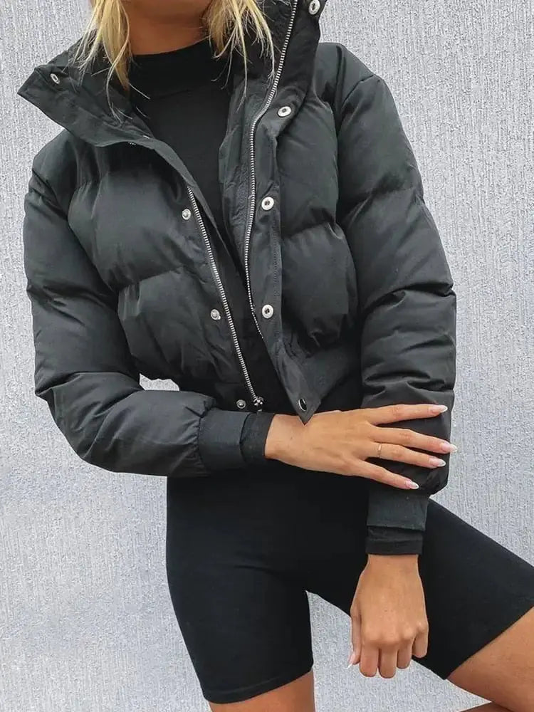 EB | Pufferjacke mit Hohem Kragen