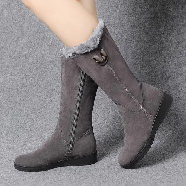 EB | Fleece-lined women's boots