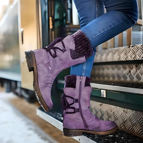 EB | Elegante Leder Stiefeletten
