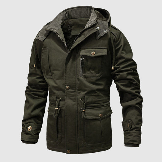 EB | Taktische Baumwollmischjacke Strapazierfähige Warme Outdoorjacke