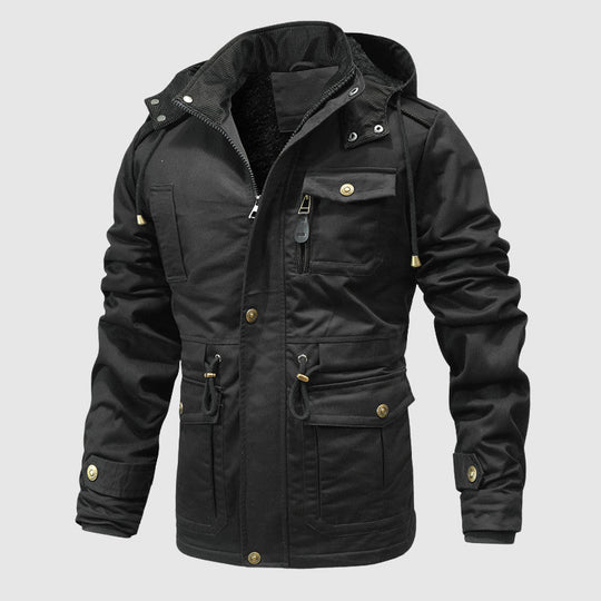 EB | Taktische Baumwollmischjacke Strapazierfähige Warme Outdoorjacke