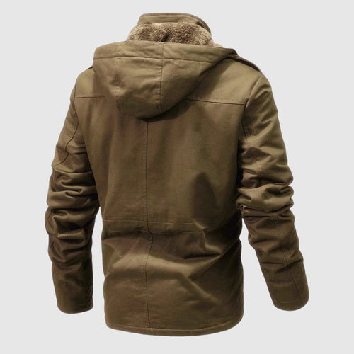 EB | Taktische Baumwollmischjacke Strapazierfähige Warme Outdoorjacke