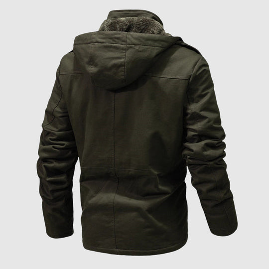 EB | Taktische Baumwollmischjacke Strapazierfähige Warme Outdoorjacke