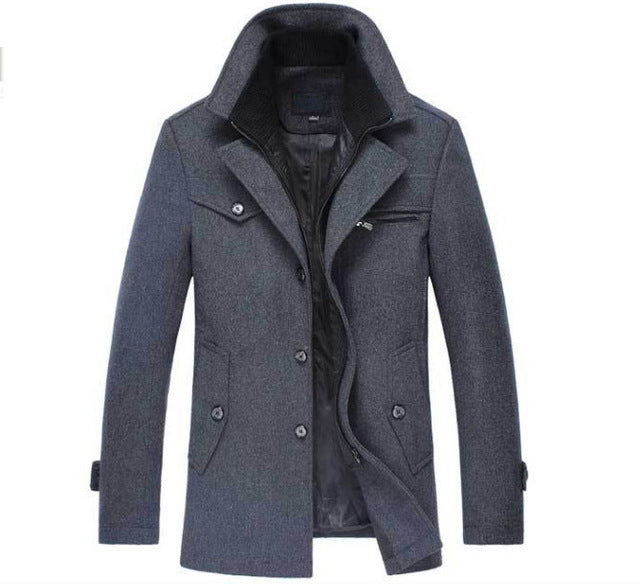 EB | Wolljacke für Herren Im Klassischen Piekjas-Stil