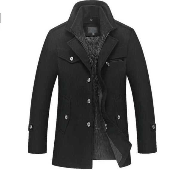EB | Wolljacke für Herren Im Klassischen Piekjas-Stil