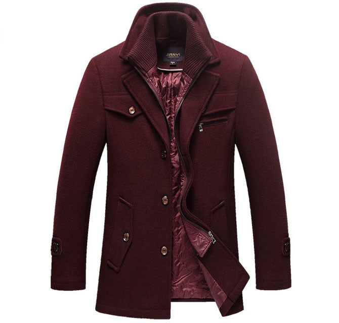 EB | Wolljacke für Herren Im Klassischen Piekjas-Stil