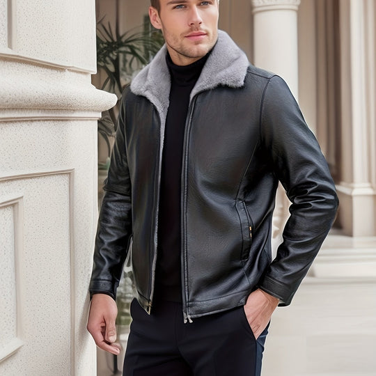 EB | Fleecejacke mit Pu-Beschichtung