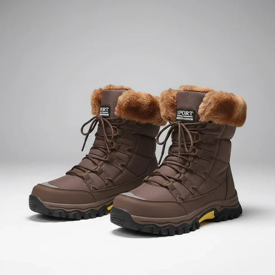 Winterstiefel Für Damen Mit Fellfutter Damen EB