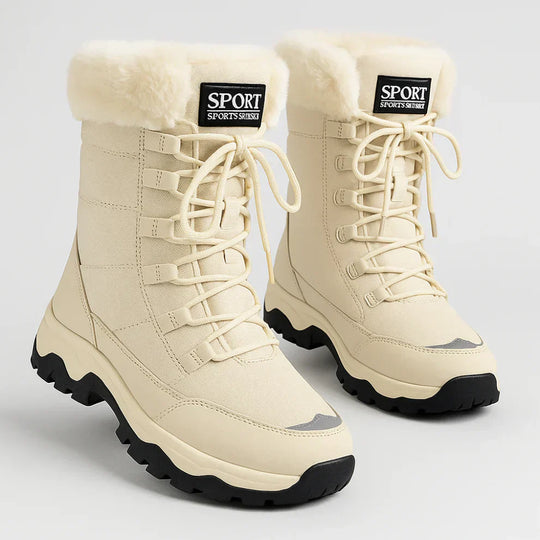 Winterstiefel Für Damen Mit Fellfutter Damen EB